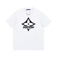 Футболка Louis Vuitton With Flower Logo And Decoration