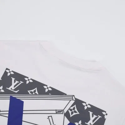 Футболка Louis Vuitton With Drawer Print "White" фото № 5