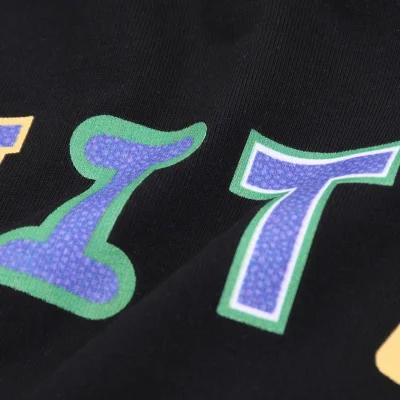 Футболка Louis Vuitton Text Logo With Heart "Black" фото № 6