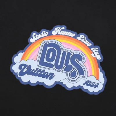 Футболка Louis Vuitton In The Clouds "Black" фото № 6