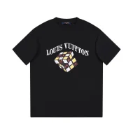 Футболка Louis Vuitton With Rubik Cube Print And Logo