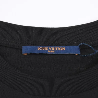 Футболка Louis Vuitton With Rubik Cube Print And Logo "Black" фото № 4