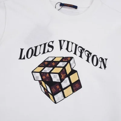 Футболка Louis Vuitton Picture Rubik Cube "White" фото № 8