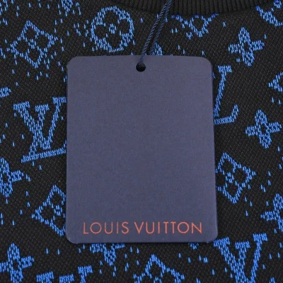 Футболка Louis Vuitton Dense "Black/Blue" фото № 5