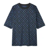 Футболка Louis Vuitton Dense "Black/Blue"