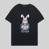 Футболка Louis Vuitton Hare In Jacket With Spikes "Black"