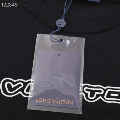 Футболка Louis Vuitton 1854 With Logo Brand "Black" фото № 7