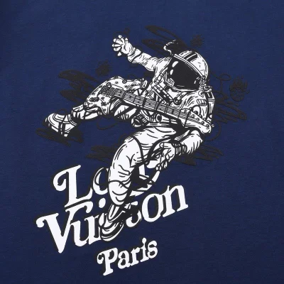 Футболка Louis Vuitton Space Travel "Blue" фото № 2