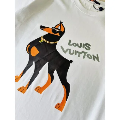 Футболка Louis Vuitton Mans Best Friend - Dog "White" фото № 5