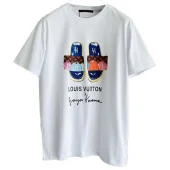 Футболка Louis Vuitton With Print Of Slippers "White"