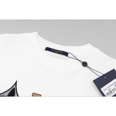 Футболка Louis Vuitton Triplet - Logo "White" фото № 2