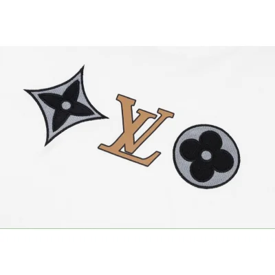 Футболка Louis Vuitton Triplet - Logo "White" фото № 3