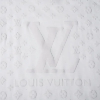 Футболка Louis Vuitton Print With Emblems "White" фото № 3