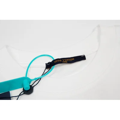 Футболка Louis Vuitton Layered Logo "White" фото № 7