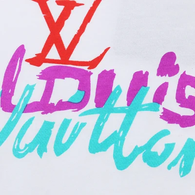 Футболка Louis Vuitton Logo And Inscription "White" фото № 5