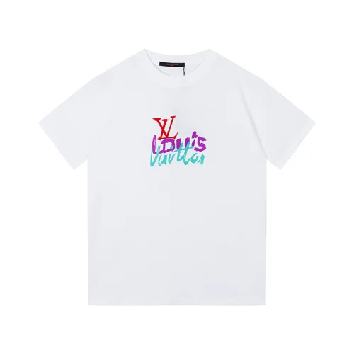 Футболка Louis Vuitton Logo And Inscription "White"
