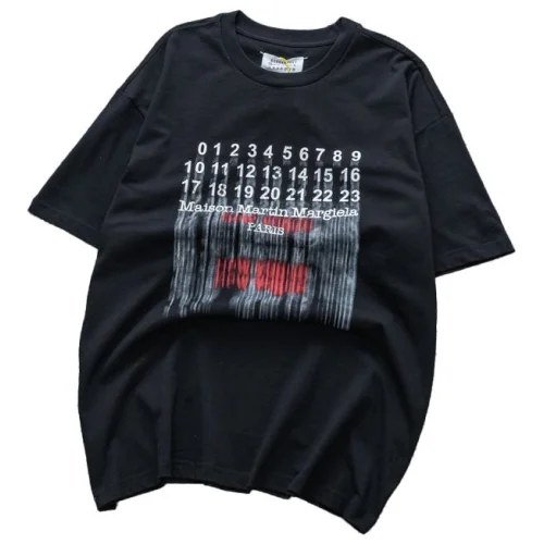 Футболка Maison Margiela Numbers "Black"