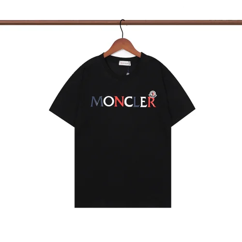 Футболка Moncler Large Text "Black"