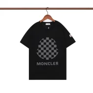 Футболка Moncler Chess Board "Black"