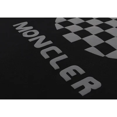 Футболка Moncler Chess Board "Black" фото № 4