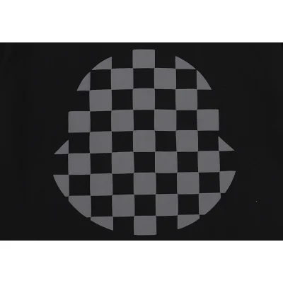 Футболка Moncler Chess Board "Black" фото № 5