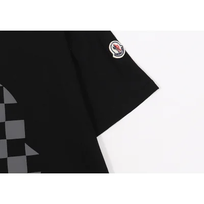 Футболка Moncler Chess Board "Black" фото № 6