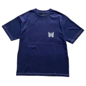 Футболка Needles Butterfly "Blue"