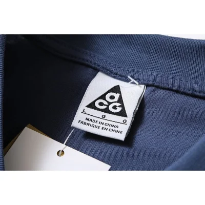 Футболка Nike With A Triangular Logo "Blue" фото № 3