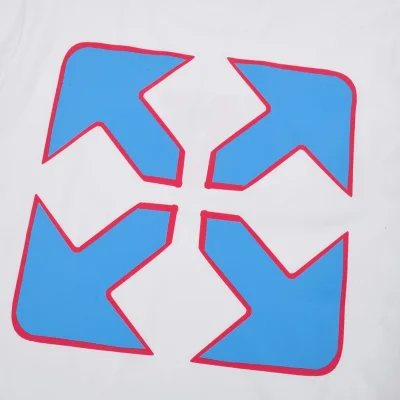 Футболка Off White Logo With Brief Description "White" фото № 4