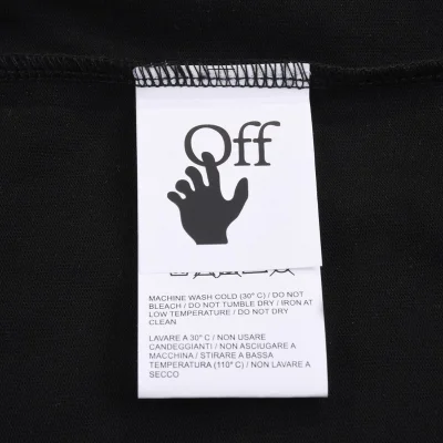 Футболка Off White Bright Brand Logo "Black" фото № 6 Футболка Off White Bright Brand Logo "Black" фото № 6