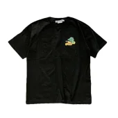 Футболка Off White With Drawings Of Paints "Black"