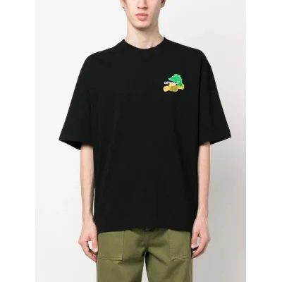 Футболка Off White With Drawings Of Paints "Black" фото № 2