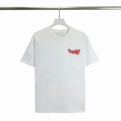 Футболка Off White Alien Design "White" фото № 6