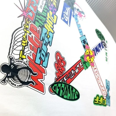 Футболка Off White Alien Design "White" фото № 7