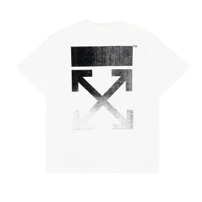 Футболка Off White Unprinted Logo Brand "White" фото № 3
