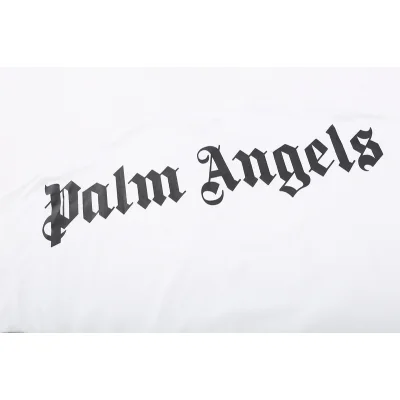 Футболка Palm Angels With The Brand Name "White/Black" фото № 5