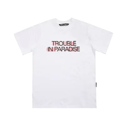 Футболка Palm Angels In Paradise "White" фото № 8