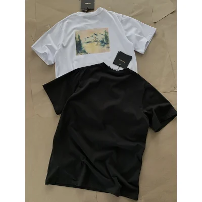 Футболка Palm Angels Beautiful Landscape "Black" фото № 6