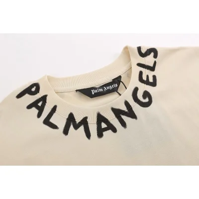 Футболка Palm Angels Miami Text "Cream" фото № 2 Футболка Palm Angels Miami Text "Cream" фото № 2