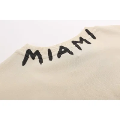 Футболка Palm Angels Miami Text "Cream" фото № 3 Футболка Palm Angels Miami Text "Cream" фото № 3