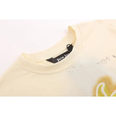 Футболка Palm Angels Beach Drawing "Cream" фото № 3