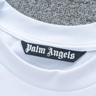 Футболка Palm Angels In My Heart "White/Violet" фото № 5