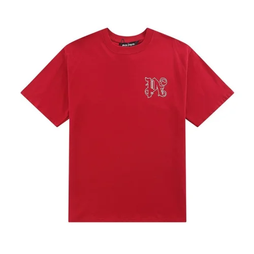 Футболка Palm Angels Brand Monogram "Red"