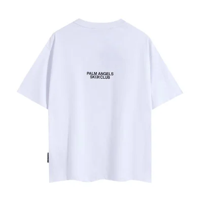 Футболка Palm Angels Ski Club "White" фото № 2