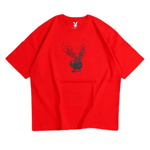 Футболка Playboy Rabbit From Birds "Red"