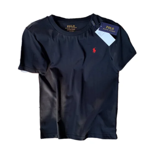 Футболка Polo With Logo Brand "Black"