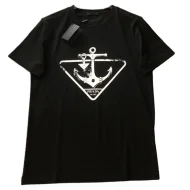Футболка Prada Anchor "Black"