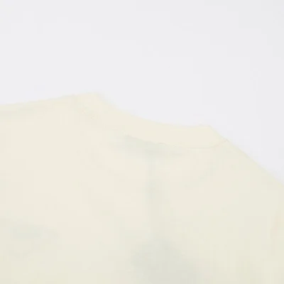 Футболка Prada Green Triangular Brand Logo "Cream" фото № 3