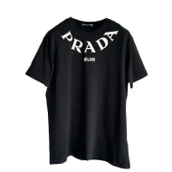 Футболка Prada With Big Logo Brand "Black"