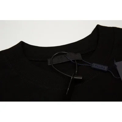 Футболка Prada With Basic Logo Print "Black" фото № 2